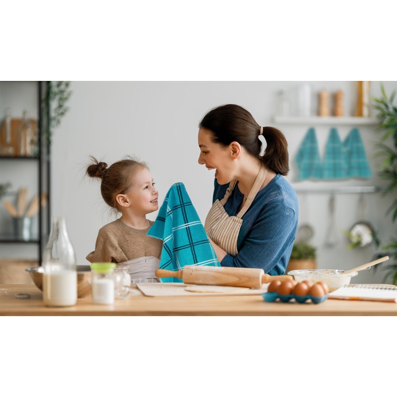 Lashuma Lyon Nautic Terry Tea Towels Set of 3 50