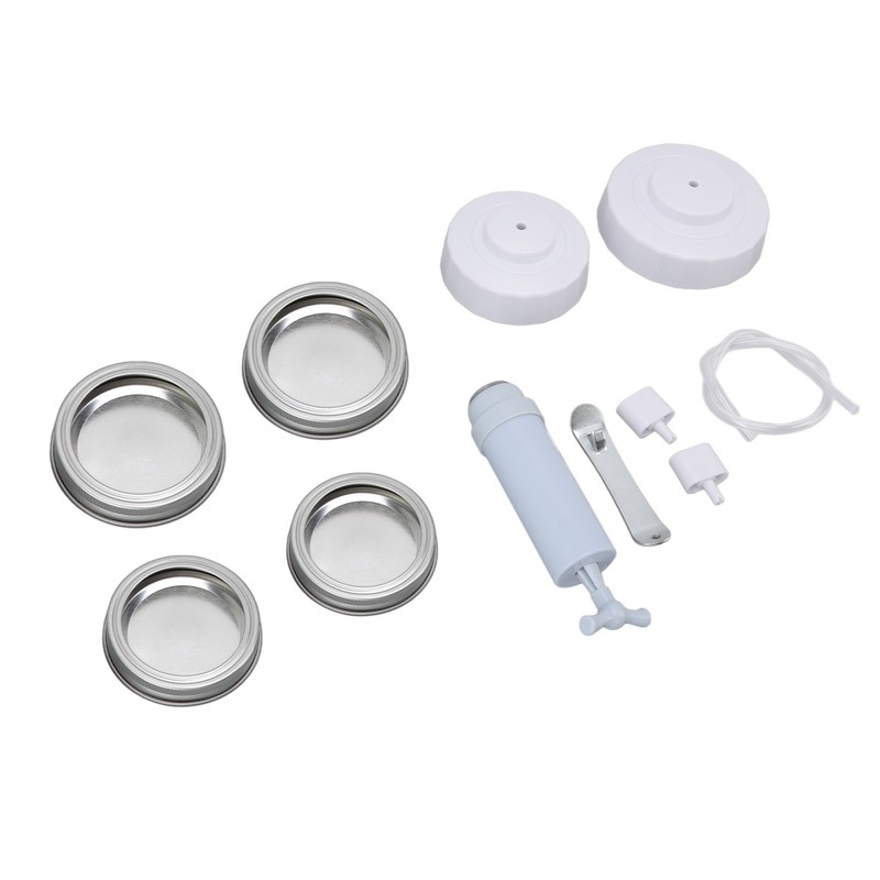 Jar Vacuum Sealer Jar Sealing Kit with Hand Vacuum Pump