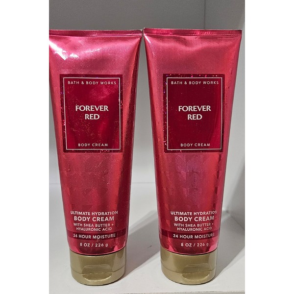 BathBody Forever Red Ultimate Hydration Body Cream, 8 oz, 24