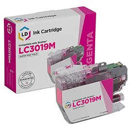 LD Compatible Ink Cartridge Replacement for Brother LC3019M Super High Yield (Magenta)