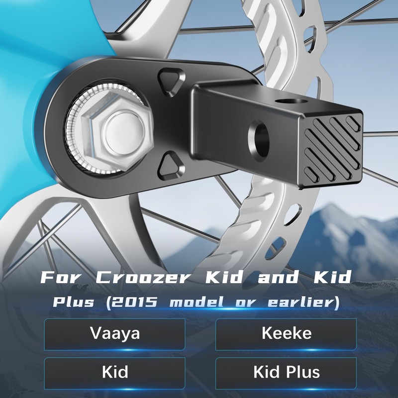 EFEALL Bicycle Trailer Coupling for Kid/Kid Plus up to 2015