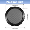 2PCS 5 Inch Speaker Grill Universal Speaker Covers ABS Plastic