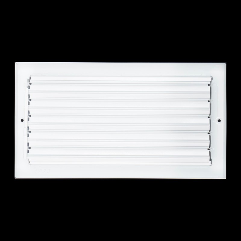Fits 12x6 Duct Opening | Steel Baseboard Air Supply Grille