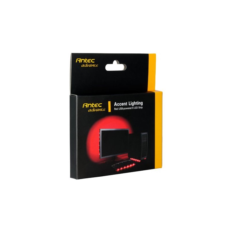 Antec Advance Accent Lighting 6 LED USB Powered Strip -