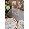 Happy Birthday Table Runner 30 cm x 5 m Rose