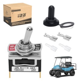 10L0L Golf Cart Electric Tow Switch Run Switch for Club Car Precedent 2004-up Newer Models, Replace OEM#102511101