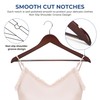 JS HANGER Multifunctional High Grade Solid Wooden Suit Hangers, Coat