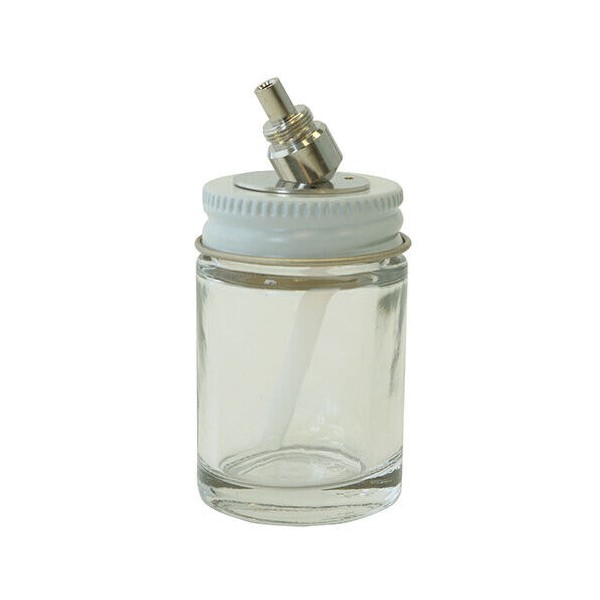 Paasche VLS-1-OZ 1oz Glass Bottle Assembly For Paasche VLS airbrush