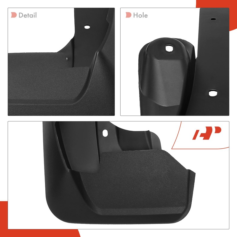 A-Premium Set of 4PCS Mud Flaps Splash Guards Mudguards Mudflaps