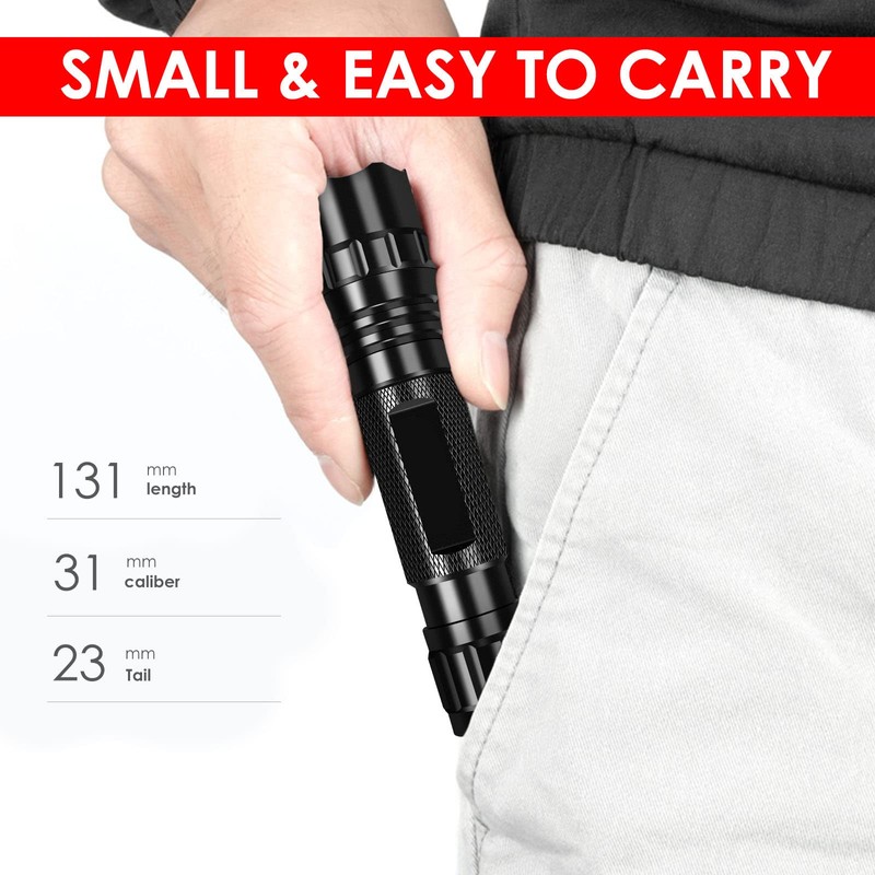 WINDFIRE WF-501B Flashlights 1200 Lumens Tactical LED Flashlight 1 Mode