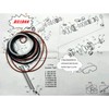 D51844 O-Ring Maintenance Rebuild Kits for DeWALT D51844 D51845 D51822