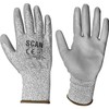 Scan SCAGLOCUT3XL Grey PU Coated Cut Resistant Cut 3 Gloves