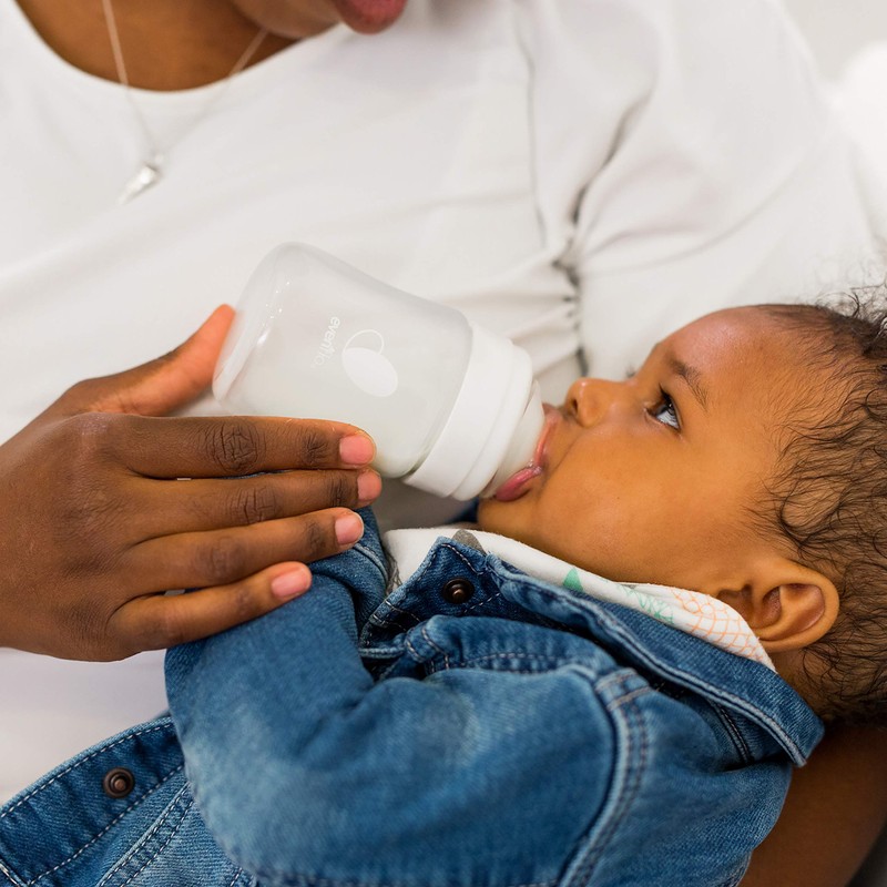 Evenflo Feeding Balance + Wide Neck BPA-Free Silicone Medium Flow