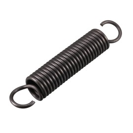 sourcingmap Extension Spring - 2.5mm Wire Dia , 18mm OD , 100mm Free Length Spring Steel Small Dual Hook Tension Spring