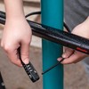 CXWCX Cable Lock with Combination Code, 3-Digit Steel Bicycle Lock