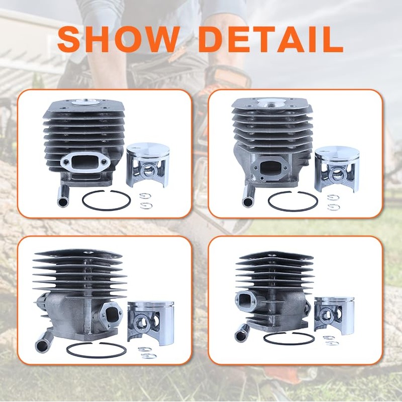 Mtanlo Cylinder Piston Clutch Crank Bearing Kit For Husqvarna 261,