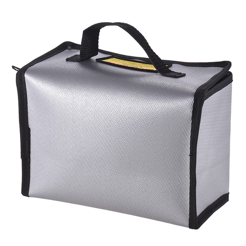 Fireproof Explosionproof Lipo Battery Safe Bag Portable Heat Resistant Pouch