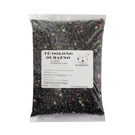 Té Oolong Durazno O Té Azul Durazno 250gr De Primera Oolong con trocitos de durazno y pétalos de rosa - Tierra de Colores