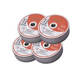 Timunr 100Pcs Cut Off Wheels 6 x 0.045 x 7/8 Inch Metal and Stainless Steel Cutting Discs A60TBF 10200RPM