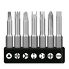 7-Piece Specially Shaped Screwdriver Set, Special Bit Set, Triangle Screwdriver,