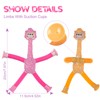 Ainiv Telescopic Suction Cup Alpacas Toy, 3 Pieces Novel Kids