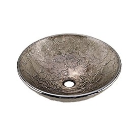 JSG Oceana 005-003-022 16" Vessel Sink, Black Nickel