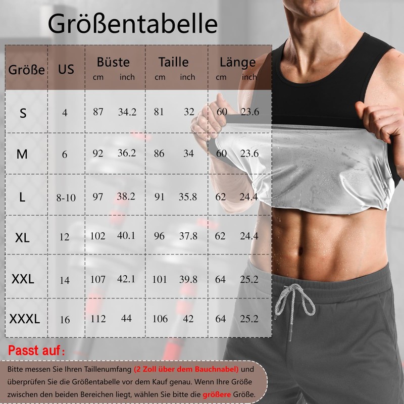 Vigorix Sauna Sweat Vest Workout Tank - Sauna Vest for