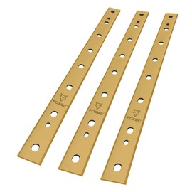 FOXBC 13 Inch OEM Titanium Planer Blades Replacement for DeWalt DW735 DW735X Planer, Replace DW7352-2, 2 Set with 6 Knives