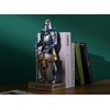 HDMbigmi King's Guard Knight with Shield Desktop Accessories Statue Medieval