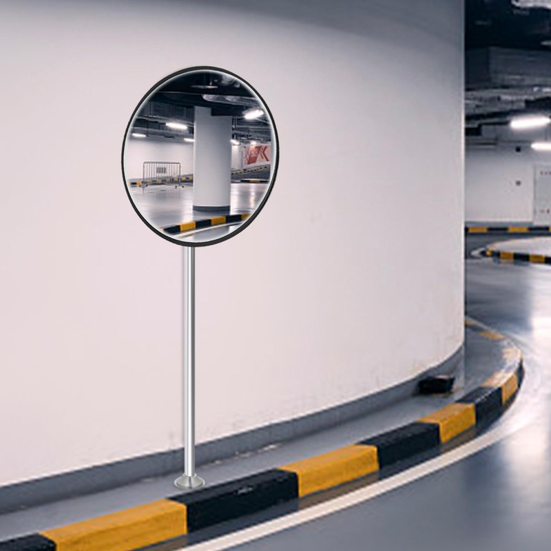 18" Convex Mirror Outdoor Security and Blind Spot Mirror for
