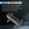 2PCS Wet Screed Vibro Mount for Magic Screed HD6060 HD7070