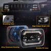 5x7 7x6 Headlights H6054 Headlights with Yellow Turn Signal White
