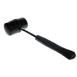 8oz Rubber Mallet with Steel Shaft Small Lightweight Camping Tent Peg DIY Hammer