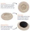 Petloox Donut Dog Bed - Premium Comfort for Anxiety Relief