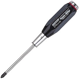 VESSEL B-370 Non-Slip Through Screwdriver, 0.08 x 3.9 inches (2 x 100 mm)