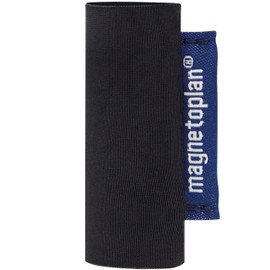 magnetoplan magnetoSleeves Magnetic Holder for Whiteboard Markers with Diameter 1.5 to 1.8 cm Flexible Holding Loop Pack of 4