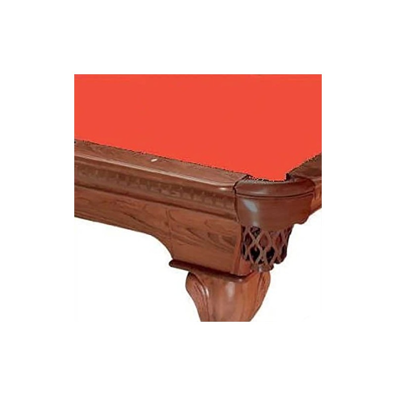 8' Orange ProLine Classic 303 Teflon Billiard Pool Table Cloth