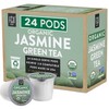 FGO Organic Jasmine Green Tea K-Cup Pods for Keurig, 24