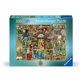 Ravensburger The Bizarre Bookshop 2 1000 Piece Jigsaw Puzzle for Adults - 12000300 - Handcrafted Tooling, Made in Germany, Every Piece Fits Together Perfectly