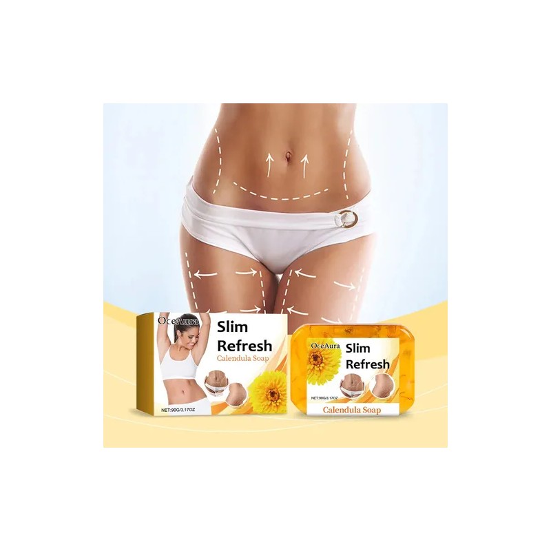 2 Jabón Limpiador Refrescante Calendula Sculpting, 90 G-