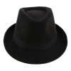 Sombrero. Sombrero Fedora De Fieltro De Lana.