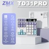 ZMX X BOYI TD31Pro Mechanical Number Pad,30 Keys Hot Swap