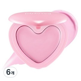 Lilybyred Love Beam Cheek Balm, 18 Strawberry Beam, 6 pcs / 릴리바이레드 러브빔 치크밤, 18 딸기빔, 6개