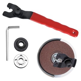 Marjoramy Adjustable angle grinder spanner with angle grinder clamping nut, angle grinder pin wrench, adjustable angle grinder key, universal angle grinder