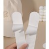 Erioctry 40PCS White Disposable Collar Protectors - Self-Adhesive Sweat Pads