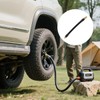 Enwye Rubber Hose for Tyre Inflator, 6.3 Inch Extension for