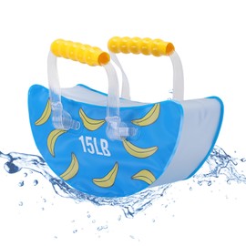 DEIRIS Water Weights Aqua Bag - Water Kettlebell 15lbs- Adjustable Sand Bag Alternative- Portable Stability Fitness Equipment- Aqua Bag for Strength Functional FitnessTraining