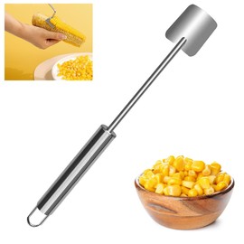 Corn Peeler for Corn on the Cob,Corn Peeler,Corn on The Cob Remover,Stainless Steel corn cob stripper,Quickly Shucking Corn Kernel Remover Tool,Suitable for kitchen and Picnic Enthusiasts (1)