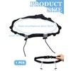 JIPUKE Race Bib Belt with Adjustable Elastic Strap, Sport Running