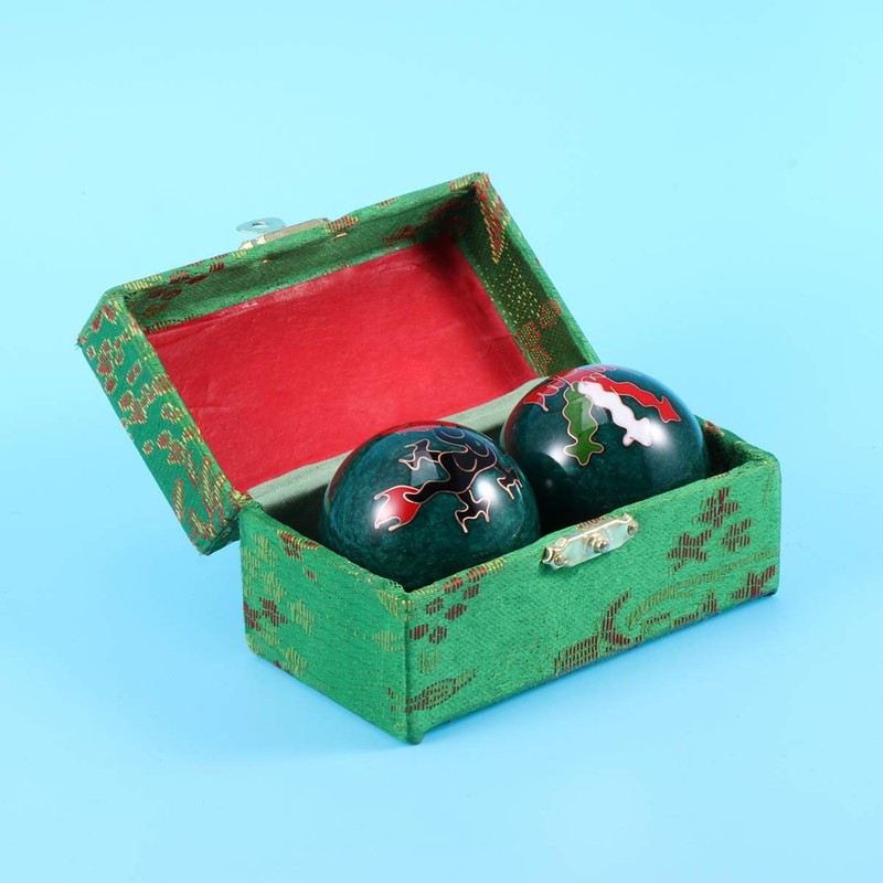 Milisten Baoding Balls Meditation Balls Exercise Massage Fitness Balls Therapy